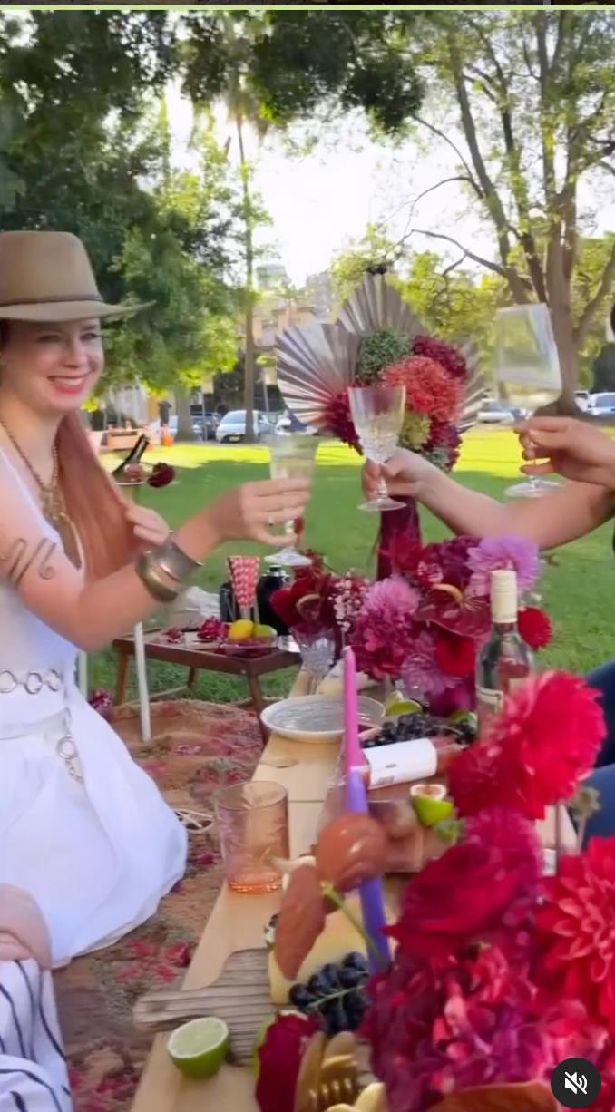 Boho themed Picnic
