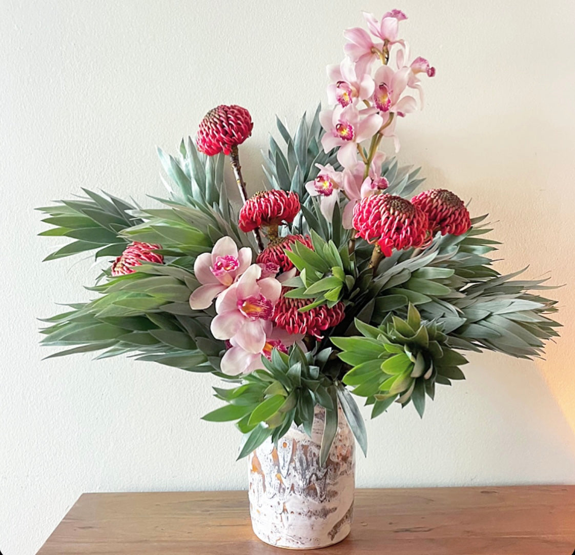 * Fresh Flowers from ‘Silky Oaks’ Wildflower Farm.