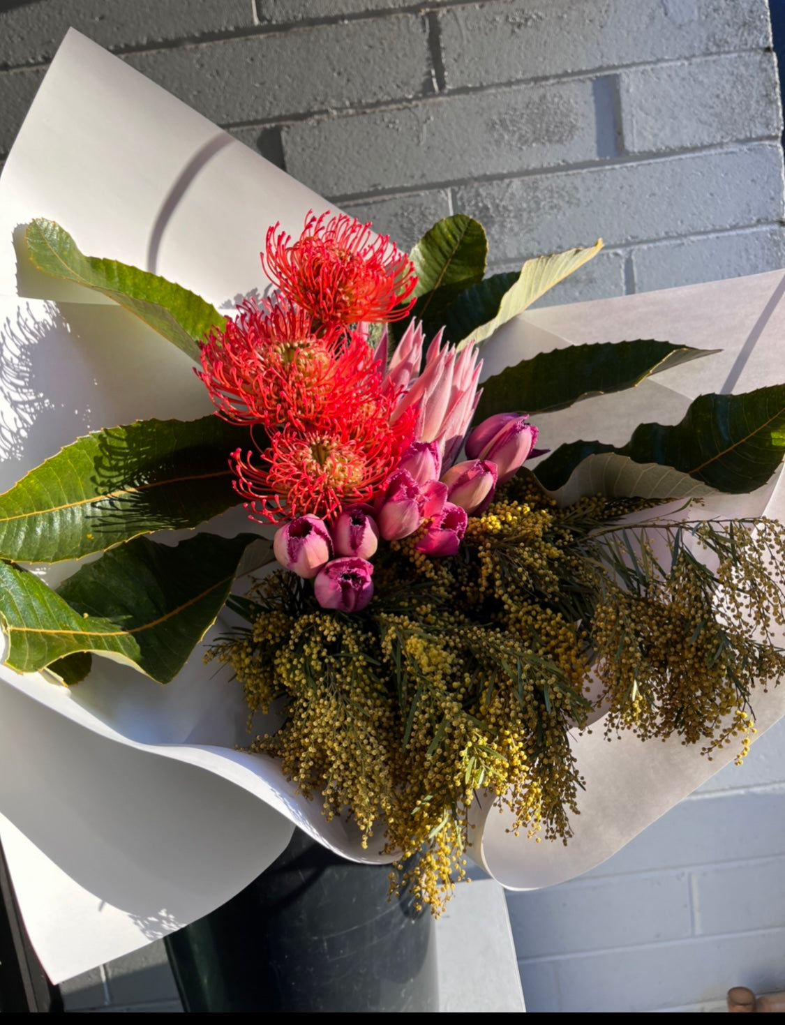 * Fresh Flowers from ‘Silky Oaks’ Wildflower Farm.