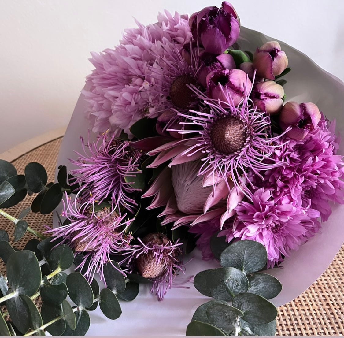 * Fresh Flowers from ‘Silky Oaks’ Wildflower Farm.