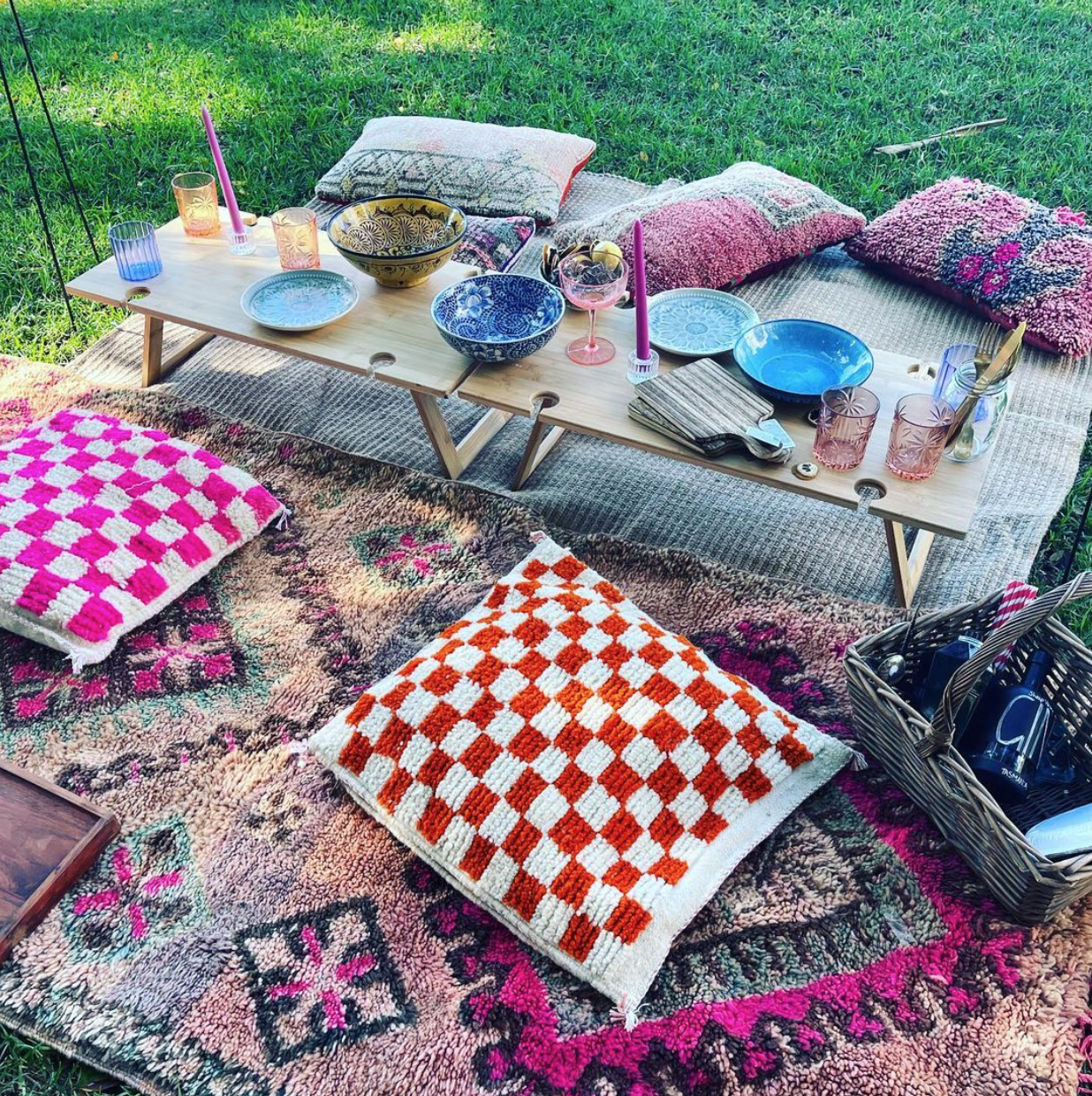 * Boho themed  Picnic