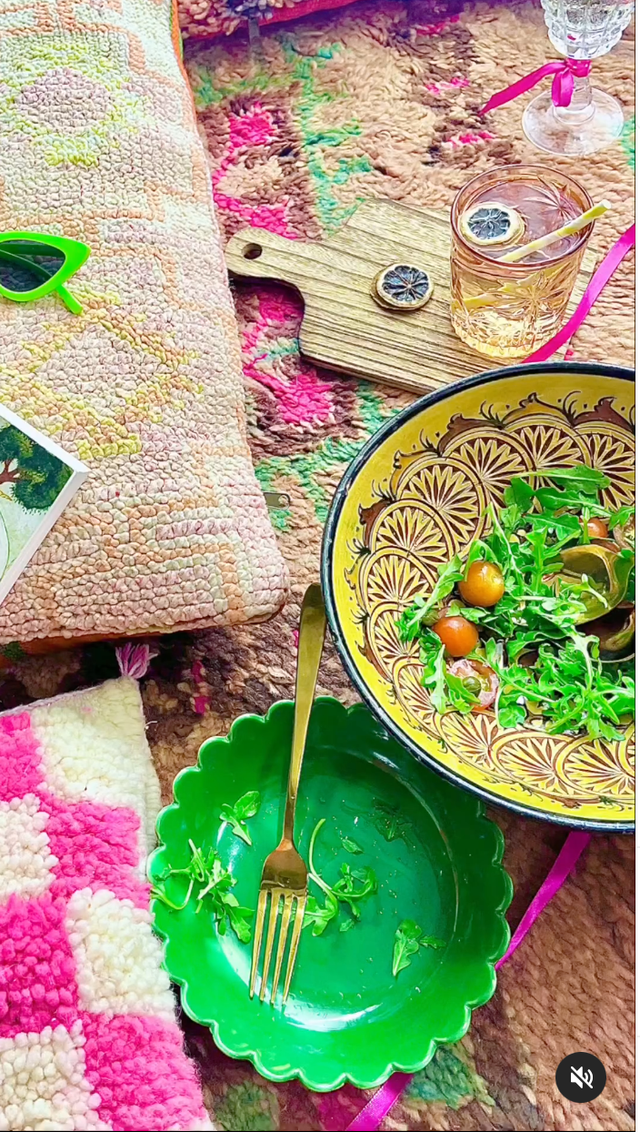 * Boho themed  Picnic