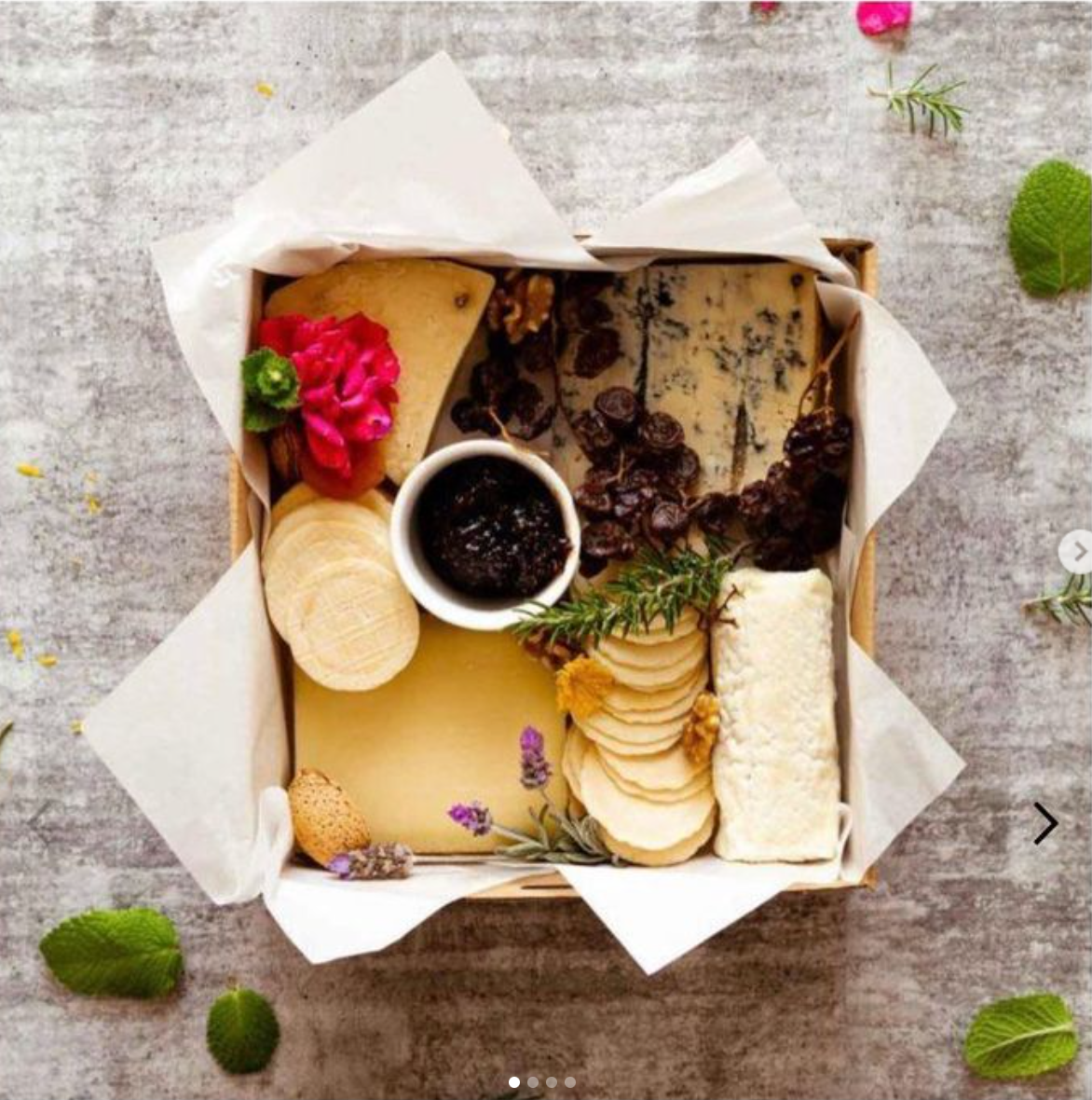 * Cheese grazing board for two. $60