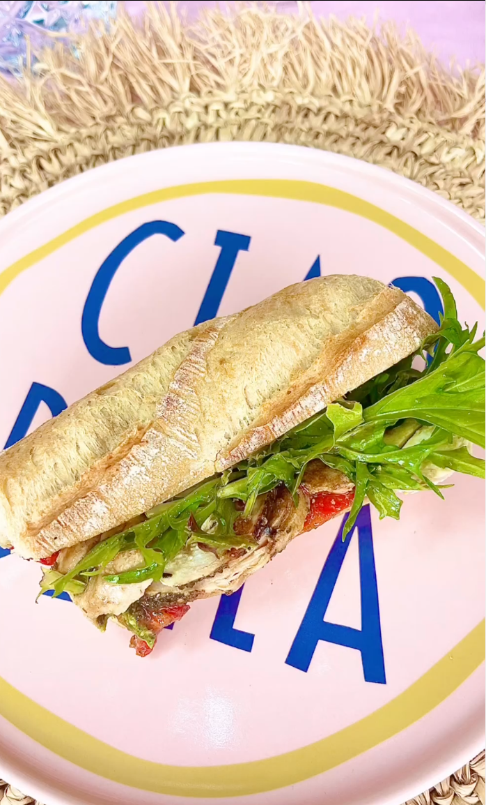 Chicken & Pesto Baguette