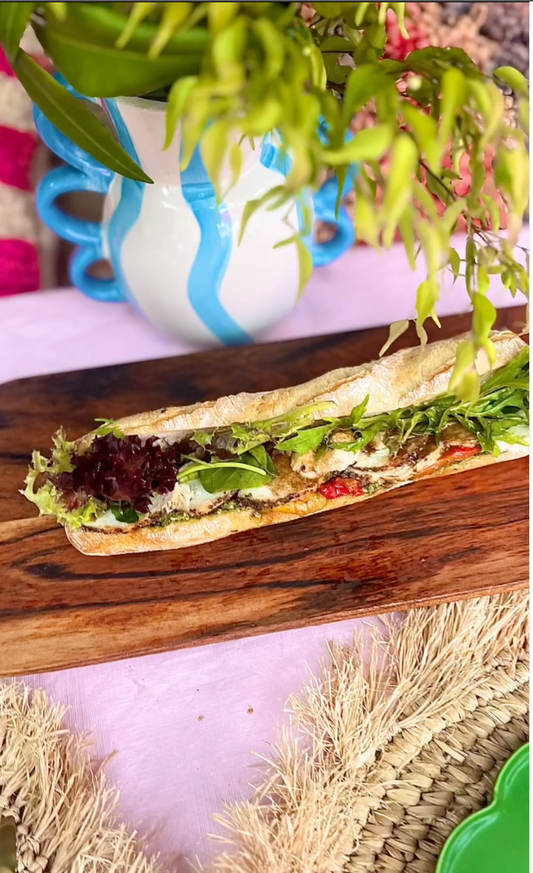 Chicken & Pesto Baguette